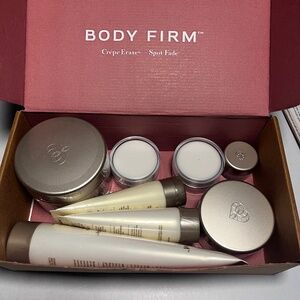 Body Firm Crepe Erase 8 Pc Set - 10oz Repair & Smoothing - Eye & Face Care New